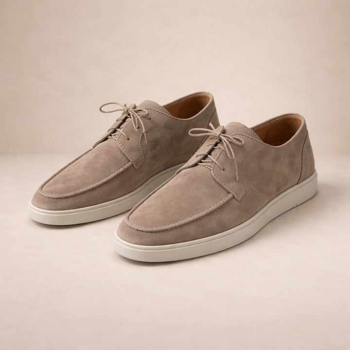 Thijs | Derby Schoenen van Suède Heren Vetersluiting
