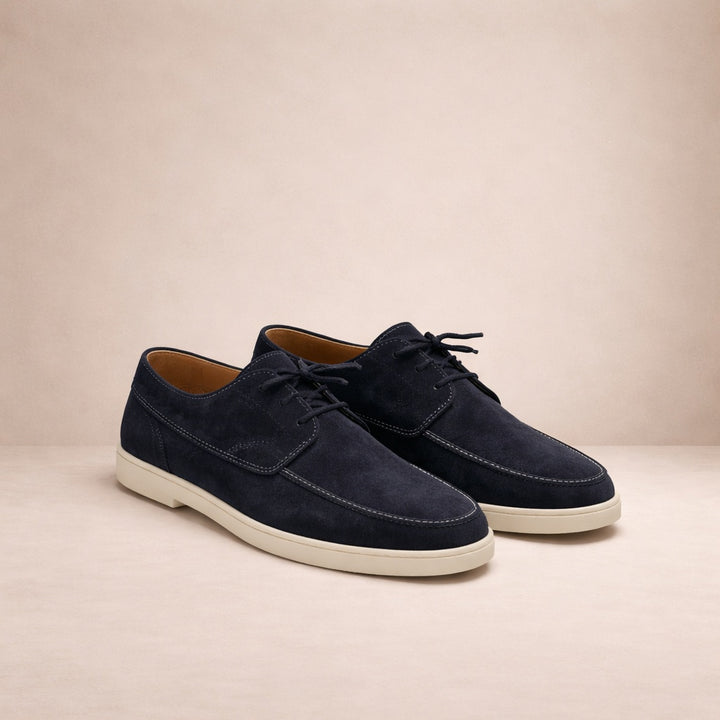 Thijs | Derby Schoenen van Suède Heren Vetersluiting