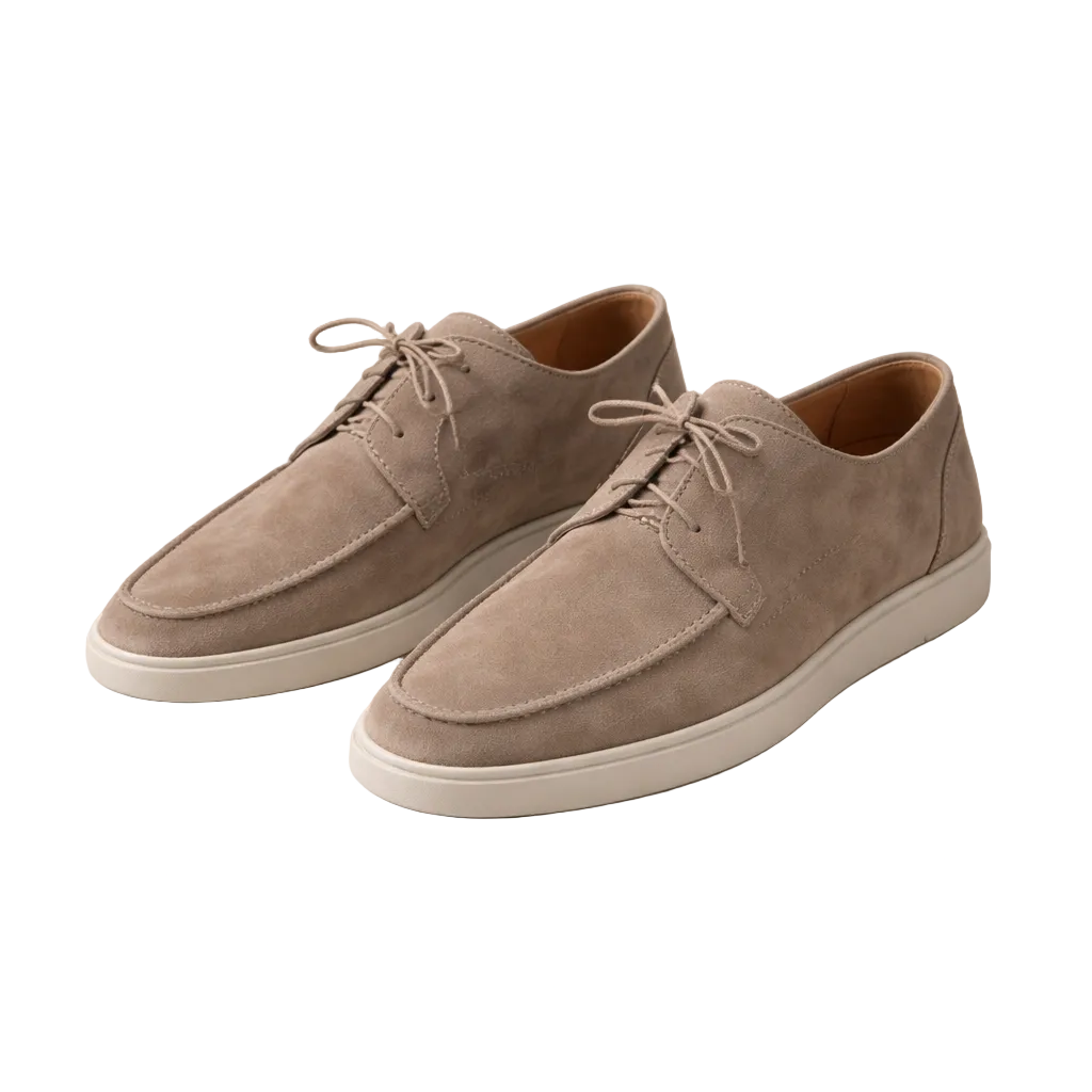 Thijs | Derby Schoenen van Suède Heren Vetersluiting