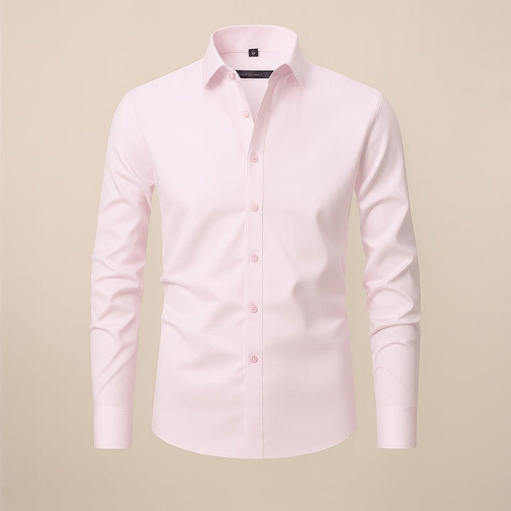 Tim | Overhemd Heren Lange Mouwen Slim Fit Kreukvrij