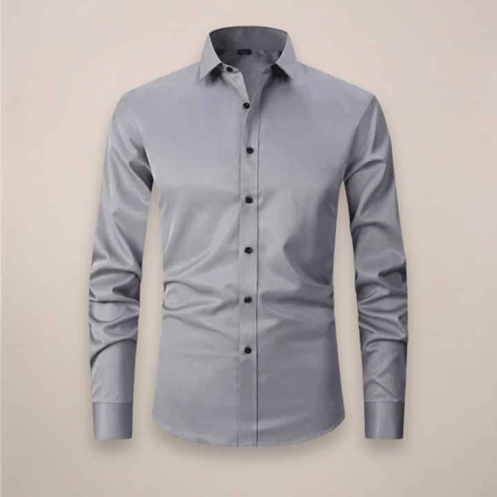 Tim | Overhemd Heren Lange Mouwen Slim Fit Kreukvrij