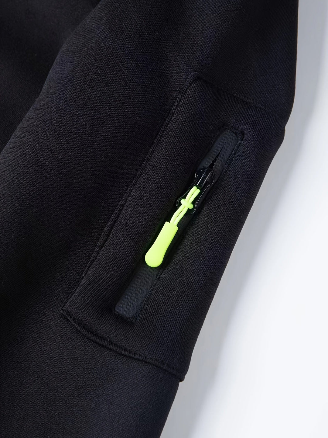 Ulysses | Men's Zip Up Hoodie Sweatshirt with Sleeve Pocket