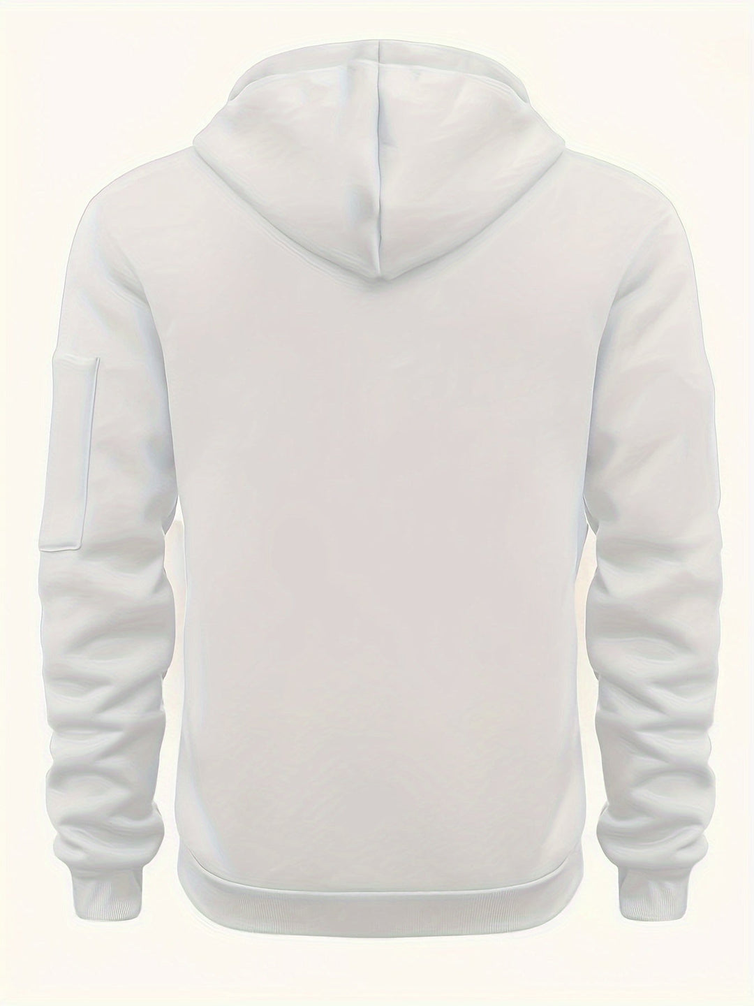 Ulysses | Men's Zip Up Hoodie Sweatshirt with Sleeve Pocket