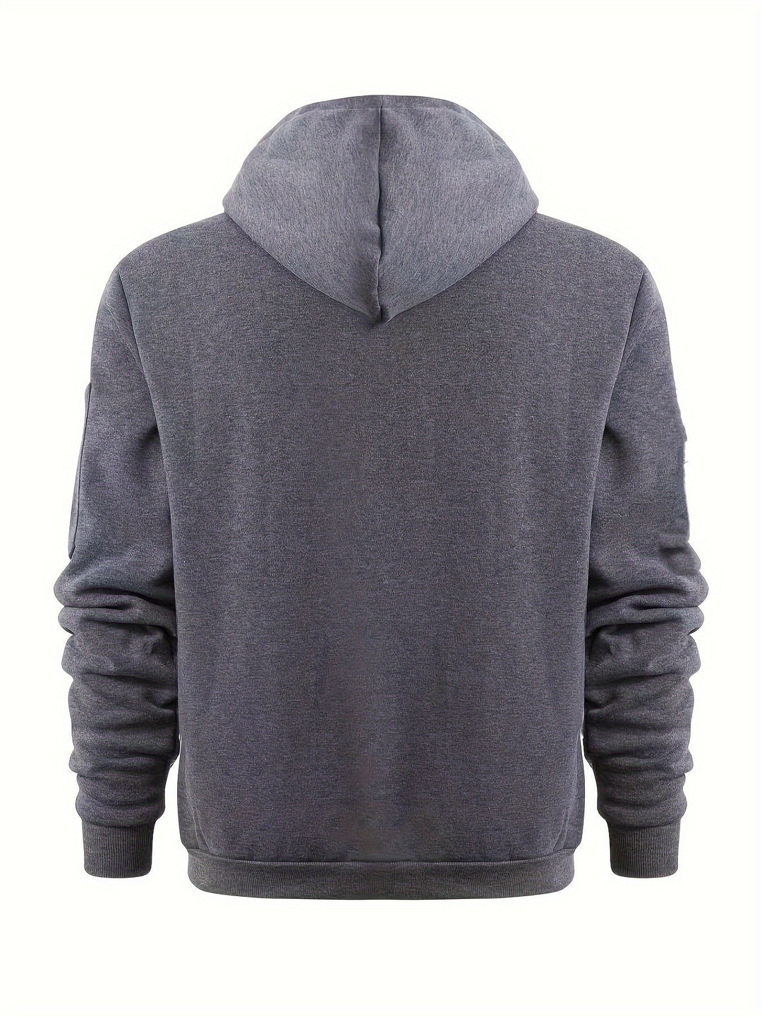 Ulysses | Men's Zip Up Hoodie Sweatshirt with Sleeve Pocket