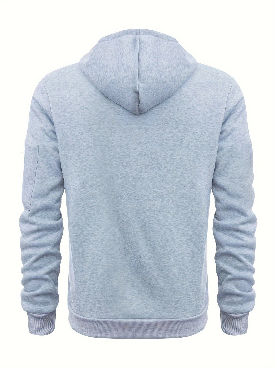 Ulysses | Men's Zip Up Hoodie Sweatshirt with Sleeve Pocket