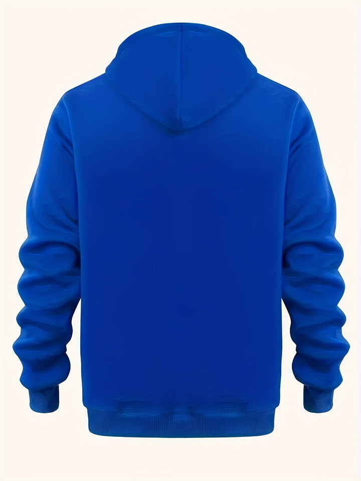 Ulysses | Men's Zip Up Hoodie Sweatshirt with Sleeve Pocket