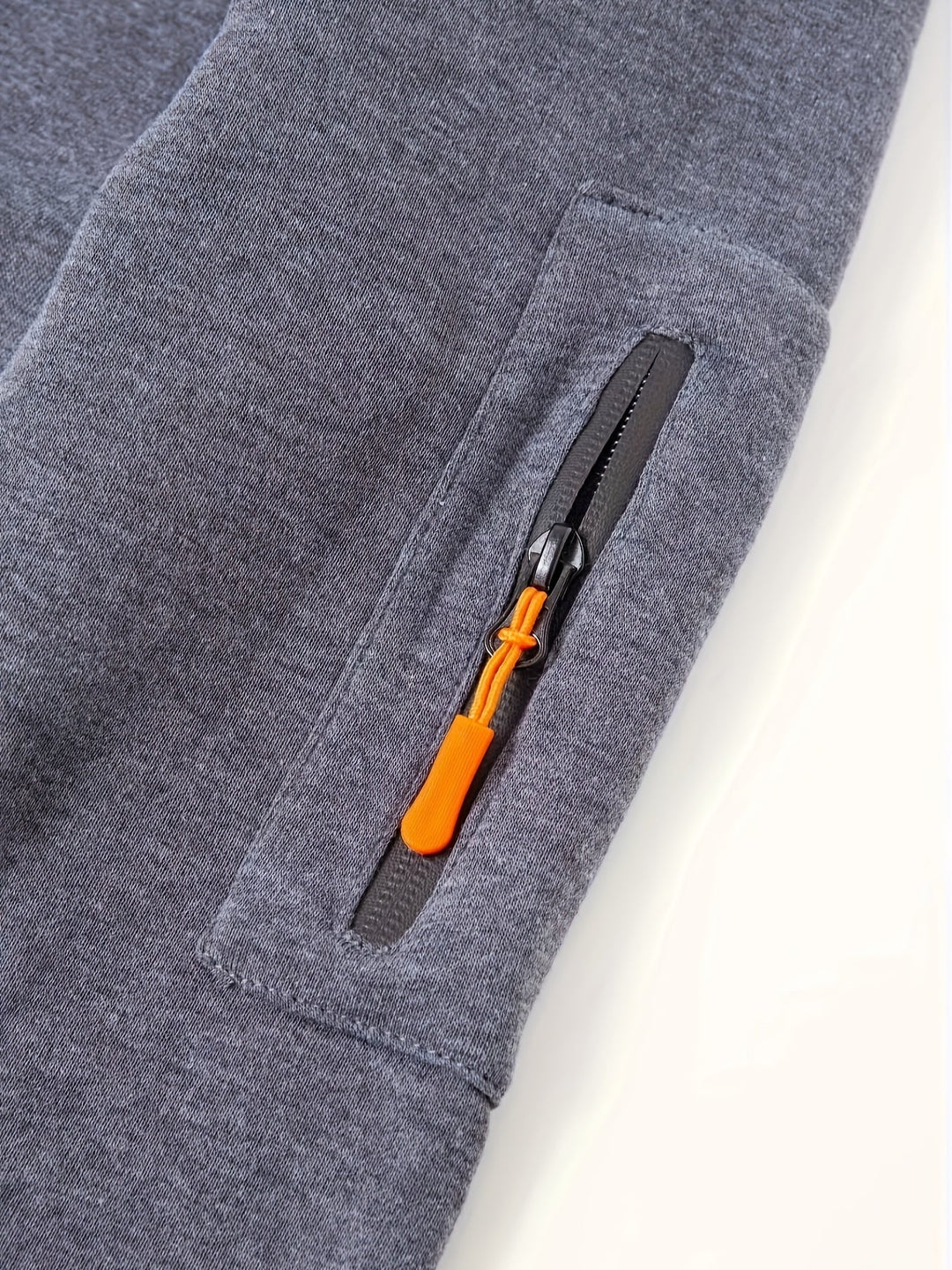 Ulysses | Men's Zip Up Hoodie Sweatshirt with Sleeve Pocket