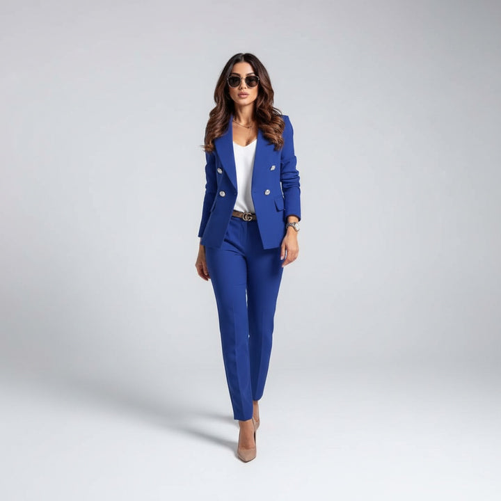 Vera | Colbert Dames Slim Fit Dubbele Rij Knopen