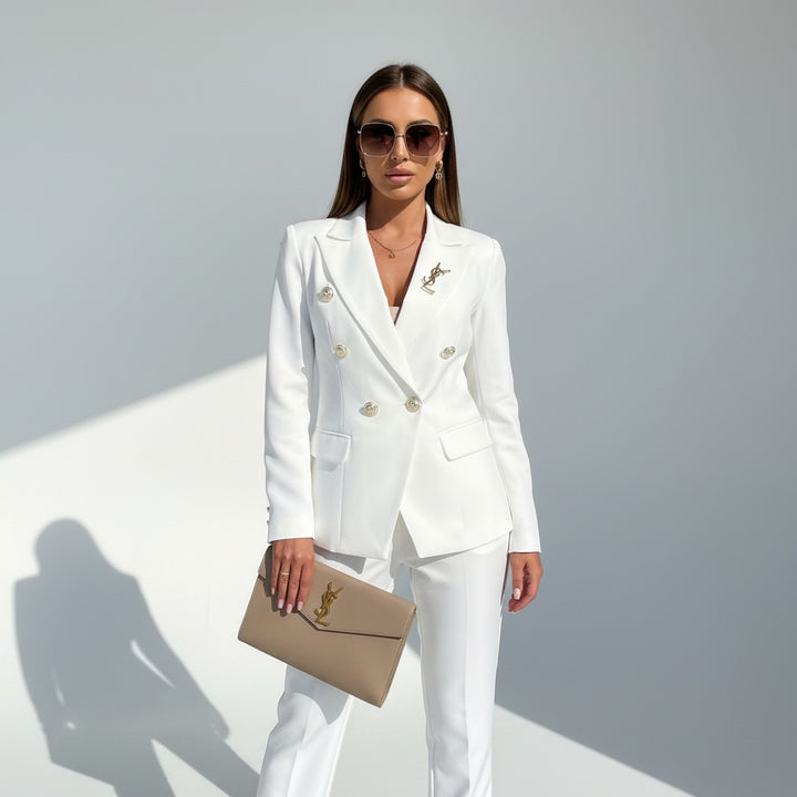 Vera | Colbert Dames Slim Fit Dubbele Rij Knopen