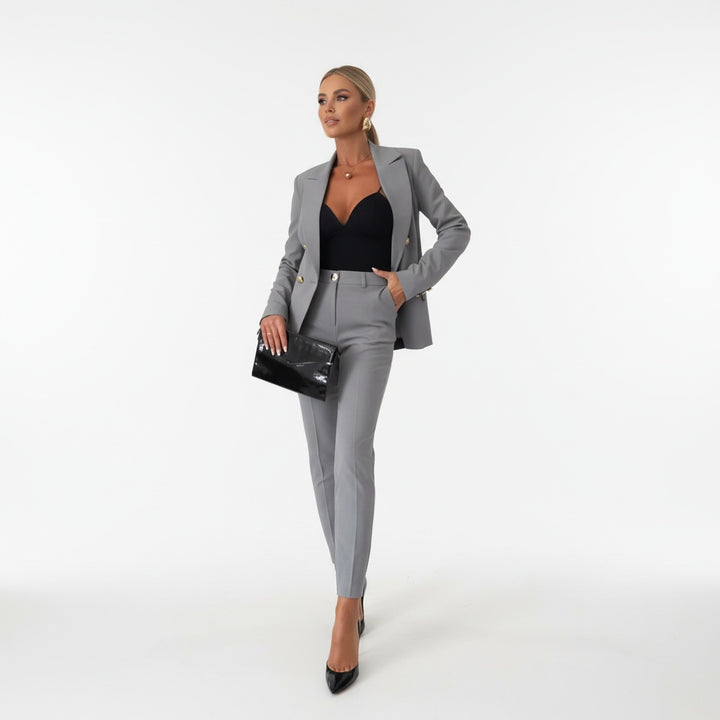 Vera | Colbert Dames Slim Fit Dubbele Rij Knopen
