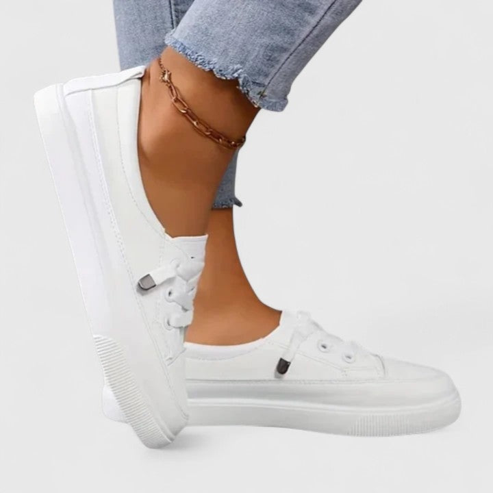 Verity | Women's Slip On Shoes Low Top Platform Sneakers