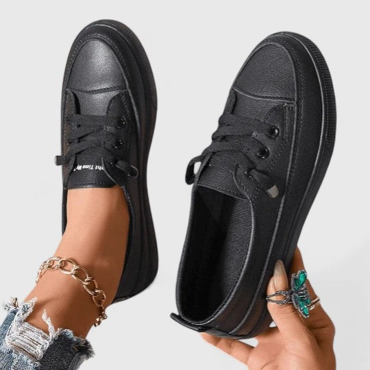 Verity | Women's Slip On Shoes Low Top Platform Sneakers