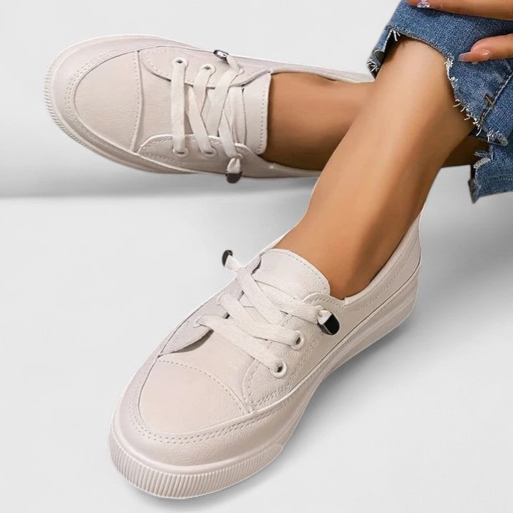 Verity | Women's Slip On Shoes Low Top Platform Sneakers