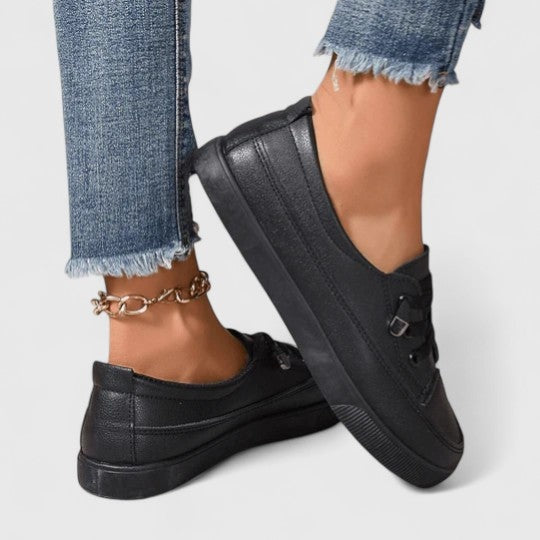 Verity | Women's Slip On Shoes Low Top Platform Sneakers