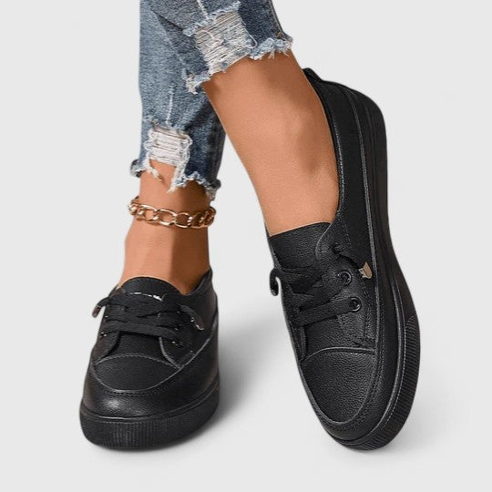 Verity | Women's Slip On Shoes Low Top Platform Sneakers