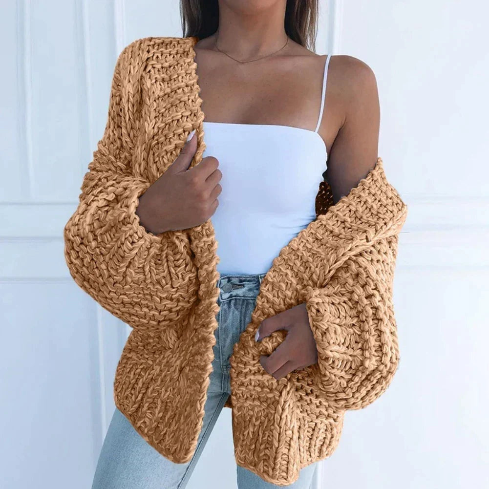 Vivienne | Women's Oversized Chunky Knit Cardigan Sweater