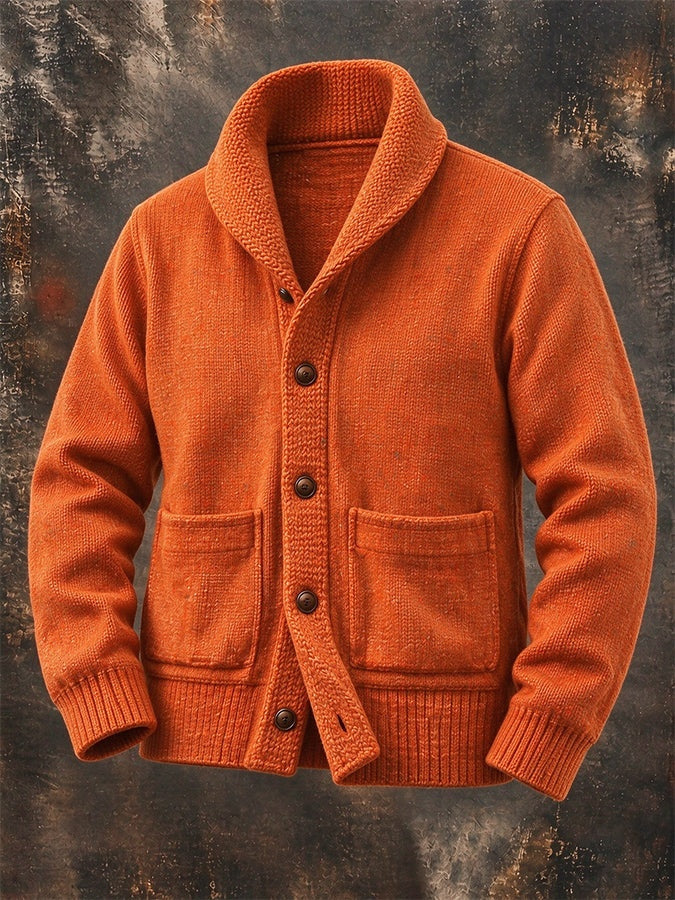Wilfred | Men's Shawl Collar Cardigan with Pockets