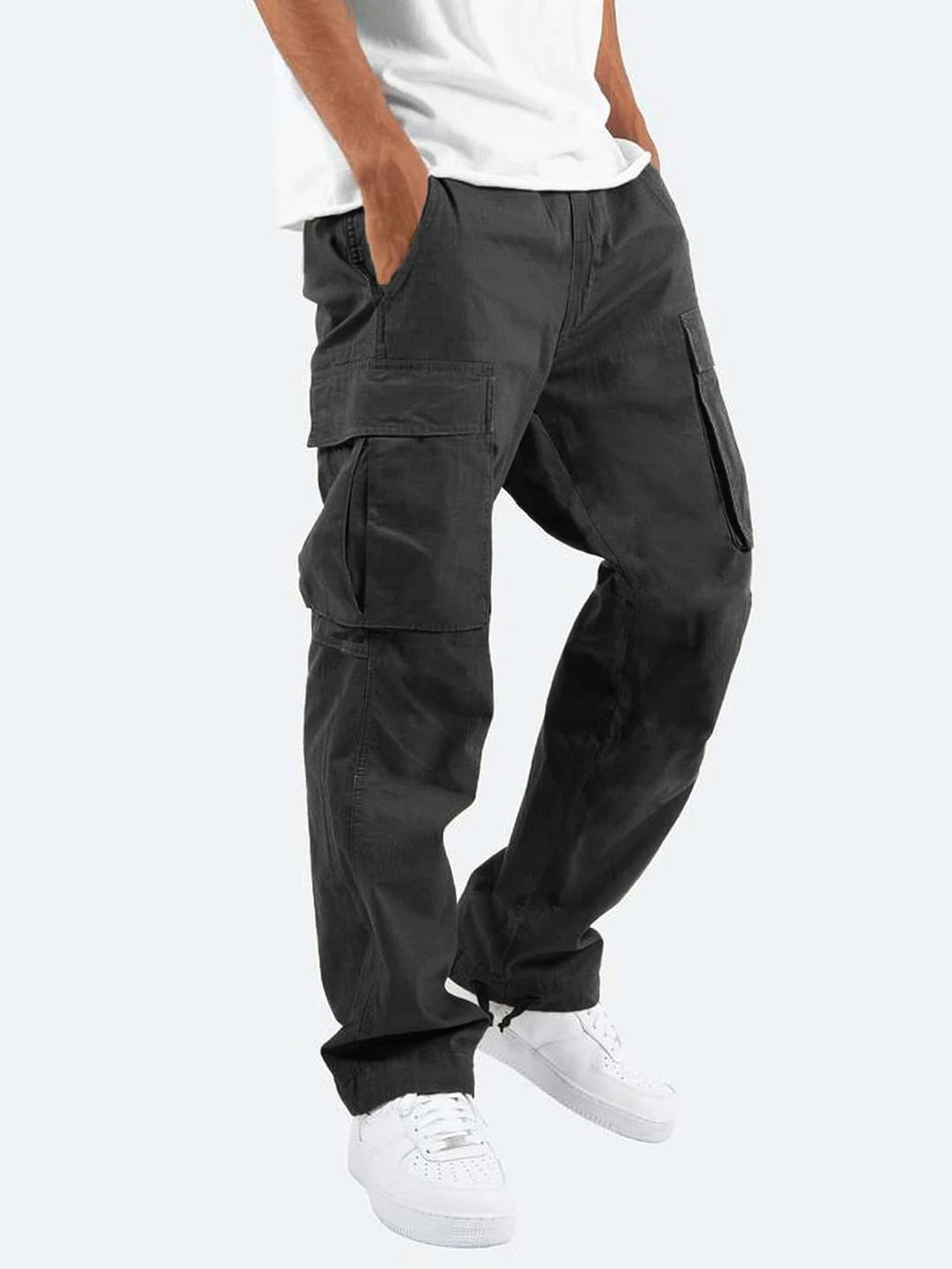 Wouter | Cargo Broek Heren Multi-Pocket Relaxed Fit