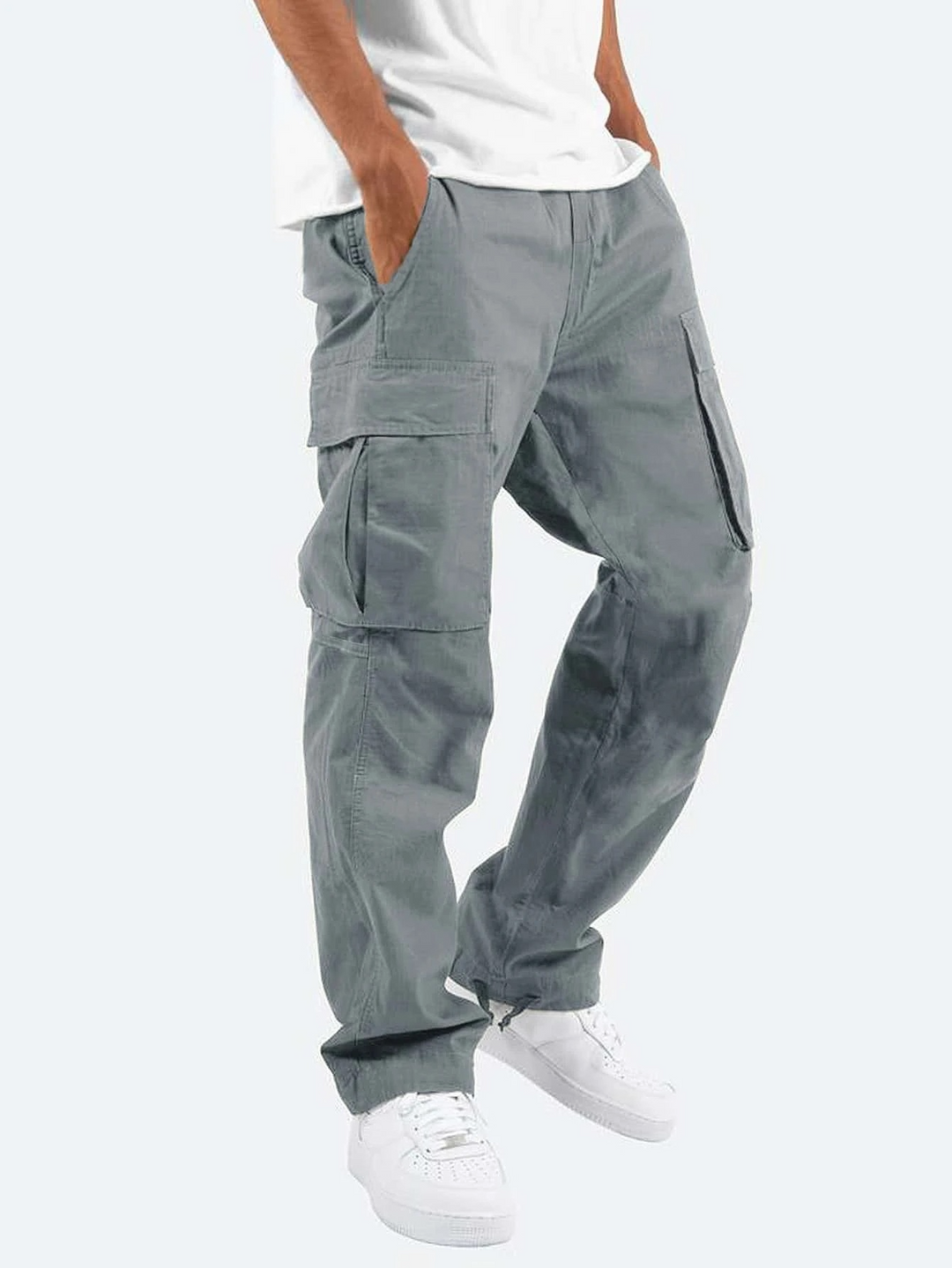 Wouter | Cargo Broek Heren Multi-Pocket Relaxed Fit