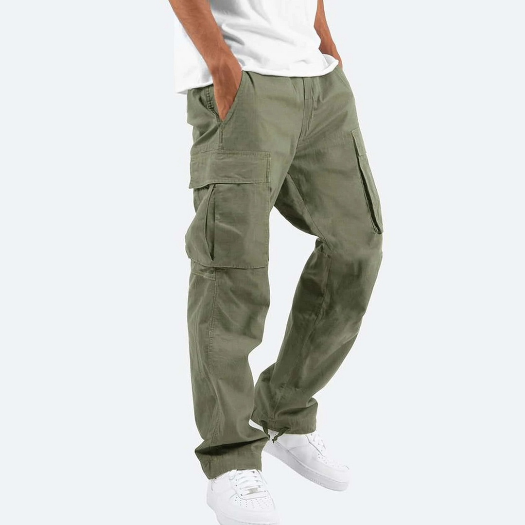 Wouter | Cargo Broek Heren Multi-Pocket Relaxed Fit