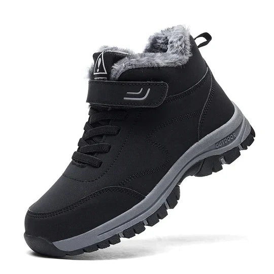 Wouter | Hoge Winterlaarzen Heren Gevoerd Antislip Outdoor