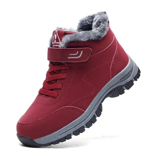 Wouter | Hoge Winterlaarzen Heren Gevoerd Antislip Outdoor