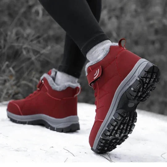 Wouter | Hoge Winterlaarzen Heren Gevoerd Antislip Outdoor