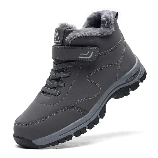 Wouter | Hoge Winterlaarzen Heren Gevoerd Antislip Outdoor